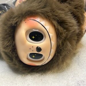 Monsters plush Bubu upgraded vinyl face Earmuffs Brown